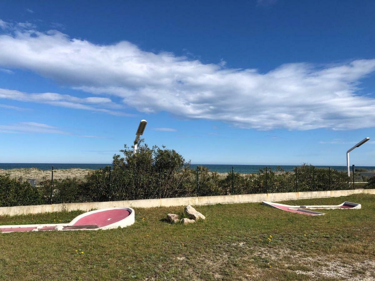 Appartement belle vue mer piscine tennis mini golf wifi Le Barcarès Esterno foto