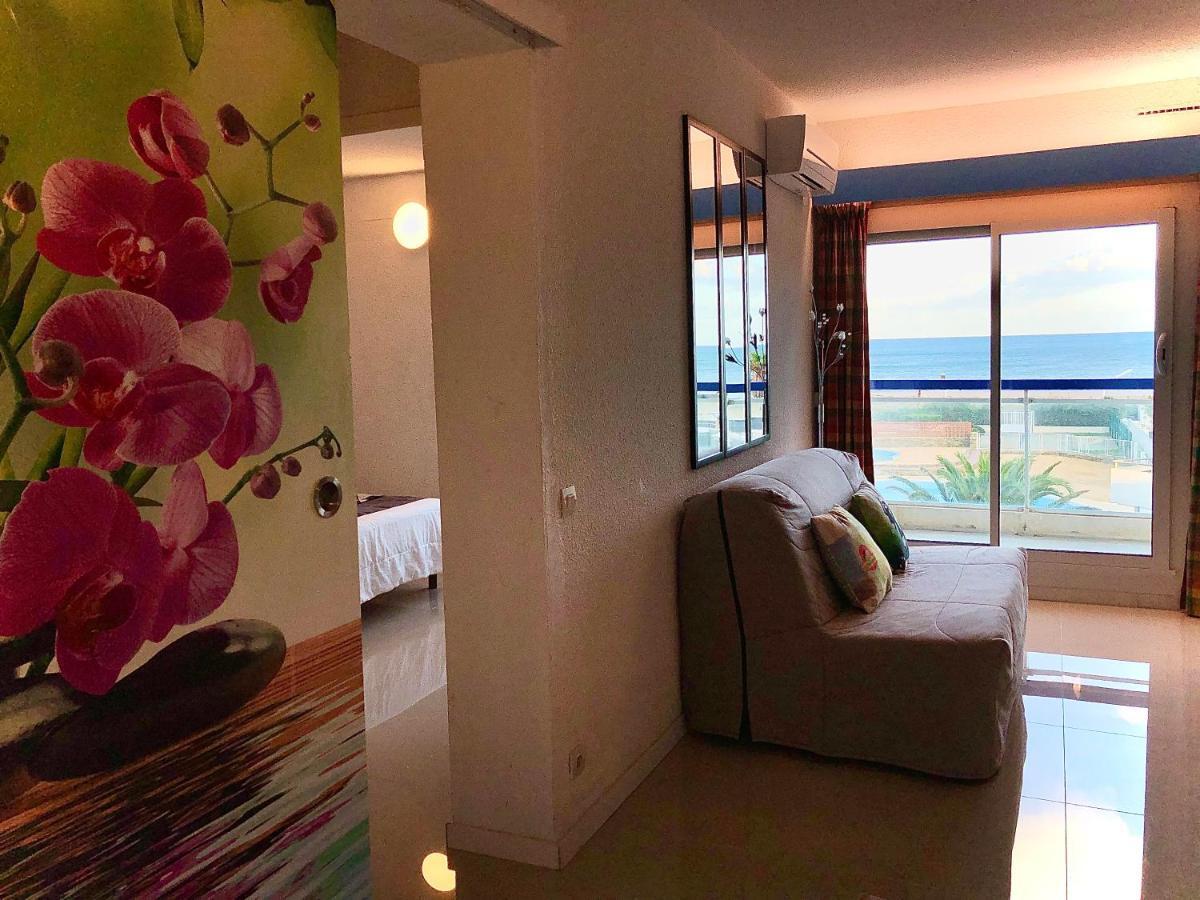Appartement belle vue mer piscine tennis mini golf wifi Le Barcarès Esterno foto