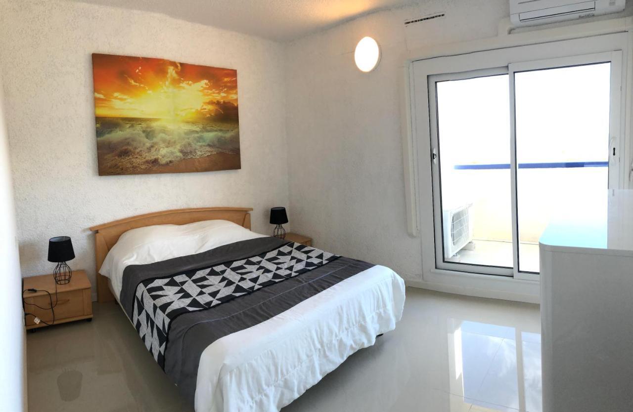 Appartement belle vue mer piscine tennis mini golf wifi Le Barcarès Esterno foto
